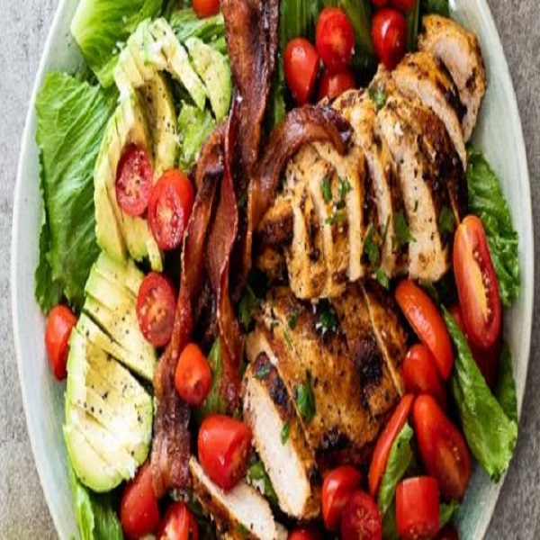 Salad And Chicken Brest