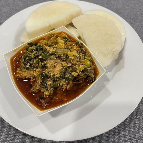 Palava Sauce with Yam